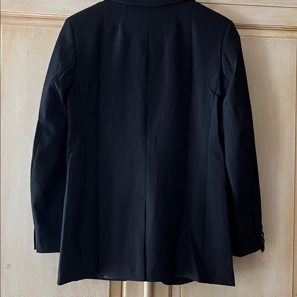 Banana Republic sculpted stretch Black Women's one button blazer-lined-NWT-2P - Picture 8 of 8